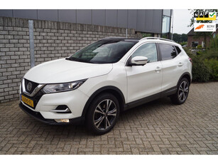 Nissan Qashqai 1.3 DIG-T N-Connecta Panodak Navi Apple Car Play Keyless Entry Rondom Camera Clima Cruise 2x PDC LMV Trekhaak.