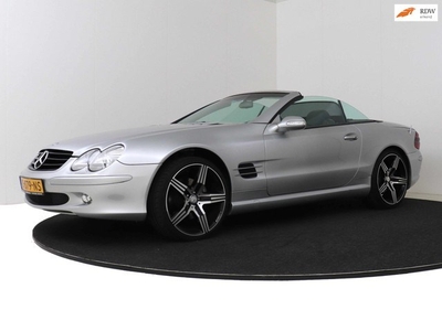 Mercedes-Benz SL 500 Cabrio 310PK Zwart Leder