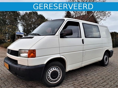 Volkswagen Transporter T4 2.0i Benzine met DC Dubbele