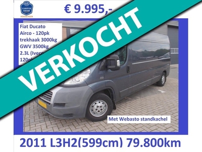 Z. Fiat Ducato 2011 2.3L 120pk L3H2 airco