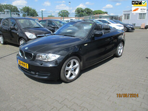 BMW 1-serie Cabrio BMW 1-serie Cabrio 118i -AIRCO-CRUIS CONTR.-LEER