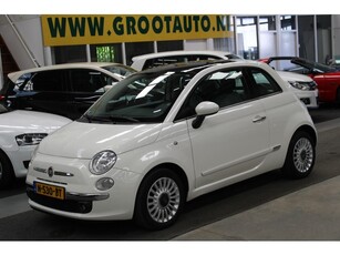 Fiat 500 1.2 Naked Panoramadak, Airco, Navi