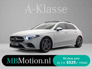 Mercedes-Benz A-Klasse 200 AMG Prestige Ed Autom- Panodak I Leer I Virtual Cockpit I Sfeerverlichting