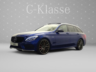 Mercedes-Benz C-Klasse Estate 43 AMG 410pk Night Ed Aut- Panodak I Sport Uitlaat I Stand kachel I Camera I Ambient light