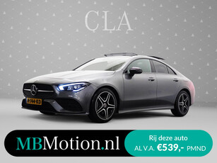 Mercedes-Benz CLA-Klasse AMG Night Ed Autom- Panodak I Xenon Led I Widescreen I Leer I Stoelverw