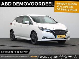 Nissan LEAF N-Connecta 40 kWh | Rondomzicht camera | Voorstoelen en Achterbank Verwarmd | Cruise Control Adaptief |