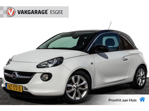 Opel ADAM 1.0 Turbo Jam Favourite RIJKLAAR INCL:GARANTIE | Navigatie | PDC V/A | 16 INCL LMV | WIT/ZWART DAK |