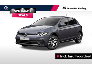 Volkswagen Polo Life Edition 1.0 TSI 95 pk 5 versn. Hand · Incl. Inruilvoordeel · Private lease 339,- per maand! ·