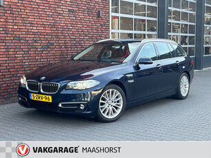 BMW 5-serie Touring 520i Executive ParkeerSensoren/LED/Clima/Airco/Cruise/Trekhaak/Bluetooth