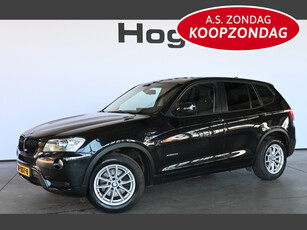 BMW X3 xDrive20i High Executive Navigatie Stoelverwarming Leder Goed Onderhouden! Inruil Mogelijk!