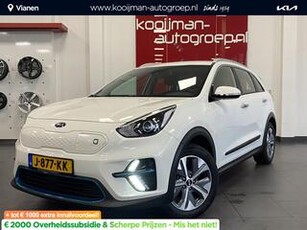 KIA e-Niro DynamicLine 64 kWh FABRIEKSGARANTIE T/M 08-2027 of 150.000km|?2.000,- Subsidie mogelijk| Trekhaak| Stoelverwarming|