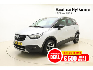 Opel Crossland X 1.2 Turbo Innovation | Navigatie | Climate control | Camera | Keyless | Stoel & Stuurverwarming | Zwart dak | Lichtmetalen velgen