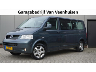 Volkswagen Transporter Kombi 3.2 V6 235pk 9-Zits 4-Motion Highline Clima Trekhaak 17inch LM *NL auto* 1e Eigenaar 96889km! Youngtimer!