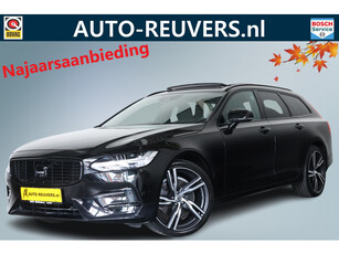 Volvo V90 2.0 D5 AWD R-Design Panorama / Opendak / HUD / Leder / B&W / Pilot Assist