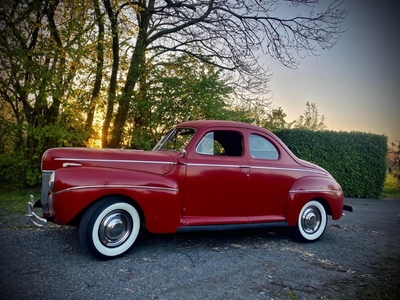 Ford Coupe de luxe 1941 V8 flathead oldtimer NL kenteken