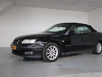 SAAB 9-3 Cabrio 1.8t Vector Airco, Lederen Bekleding, LMV, Cruise control