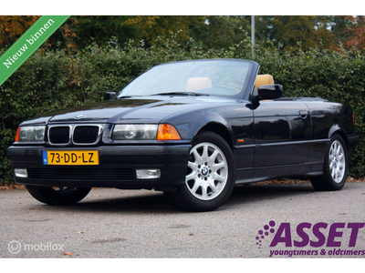 Unieke youngtimer BMW 318i Cabrio E36 Executive | 55dkm NAP!