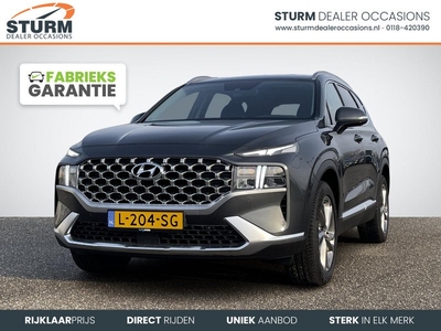 Hyundai Santa Fe 1.6 T-GDI HEV Comfort Smart 7p. | Trekhaak | Navigatie | Camera | Stoelvewarming | Apple Carplay/Android Auto | Dodehoek | Adapt. Cruise Control | Premium Audio | Rijklaarprijs!