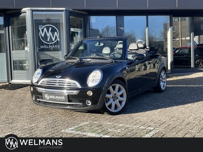 MINI Cabrio 1.6 Cooper Chili Half leder | Climate | 17 inch | Stoelverwarming