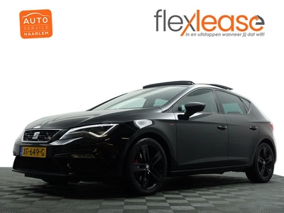 SEAT Leon 1.5 TSI 150Pk FR Blackline- Panodak, Sfeerverlichting, Carplay, Keyless, Dynamic Select, Sport Interieur