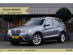 BMW X3 XDrive35i High Executive|HUD|Leder|Panodak|Xenon|Stoelverw