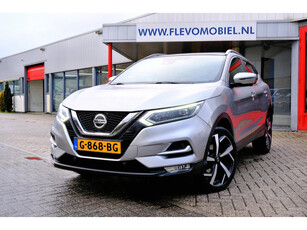 Nissan Qashqai 1.2 Tekna + Pano|Leder|Navi|BOSE|LMV|360Cam|ParkAssist