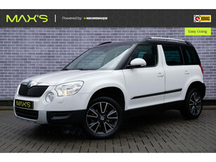 Skoda Yeti 1.2 TSI Ambition | Volledig uitgeruste SUV| Trekhaak | Panoramisch Schuifdak | DSG Automaat | Navigatie | Cruise Control | Automatische Verlichting | Lichtmetalen Velgen |