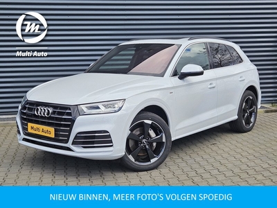 Audi Q5 55 TFSI e quattro S Line Plug In Hybrid 367pk PHEV | Panodak | Massage | Virtual Cockpit | Camera | Sportstoelen Verwarmd | Apple Carplay | Stuurverwarming |