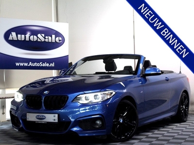 BMW 2 Serie Cabrio 220i M-Sport AUT ALCNTRA NAVI BT STOELVW XENON '15