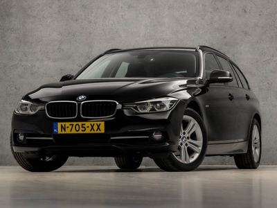 BMW 3 Serie Touring 318i High Executive Sportline Automaat (GROOT NAVI, DEALER ONDERHOUDEN, STOELVERWARMING, SPORTSTOELEN, ELEK ACHTERKLEP, LED KOPLAMPEN, PARKEERSENSOREN, NIEUWSTAAT)