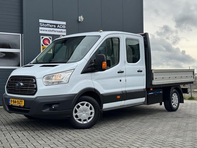 Ford Transit 350 2.0 TDCI 131pk L3 Pick-up Dubbel Cabine 6-Pers | Airco | Navi | Cruise | Bluetooth | Radio/MP3 | Standkachel