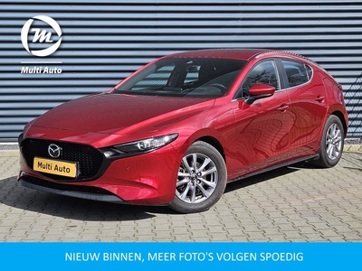 Mazda 3 2.0 e-SkyActiv-G M Hybrid 122 Comfort | Adaptive Cruise | Camera | LED | Navi | Apple Carplay | Head Up | Stuur & Stoelverwarming |