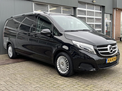 Mercedes-Benz V-Klasse 250 191pk lang XXL L3 2x schuifdeur Airco Cruise controle Trekhaak Elektrische achterklep/schuifdeuren Achteruitrijcamera Parkeerhulp Telefoonverbinding Euro 6