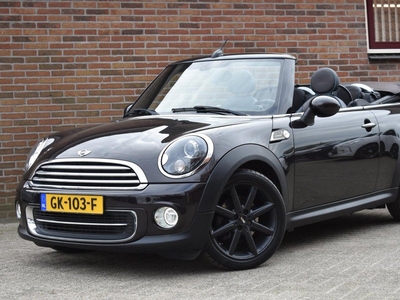 Mini Cabrio 1.6 Cooper '15 Xenon Leder Clima Navi Inruil mogelijk