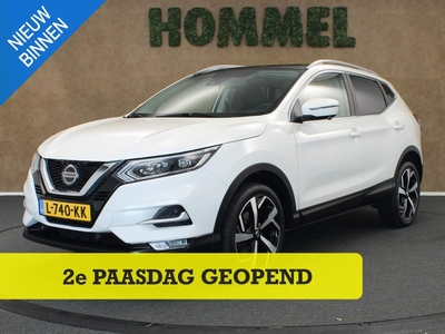 Nissan Qashqai 1.3 DIG-T Premium Edition - ORIGINEEL NEDERLANDSE AUTO - EERSTE EIGENAAR - 100% DEALER ONDERHOUDEN! - TREKHAAK - 1500KG TREKGEWICHT - PANORAMADAK