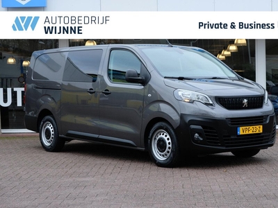 Peugeot Expert 2.0 BlueHDi 180pk Aut. Dubbele cabine Premium | 2x Zijschuifdeur | Navi | Climate | Trekhaak