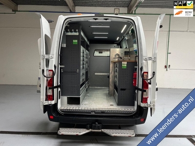 Renault Master SERVICEWAGEN T35 2.3 DCI 145PK EURO6 L2H2 VICTRON V230 BOTT INRICHTING AIRCO STANDKACHEL TREKHAAK RIJKLAARPRIJS!