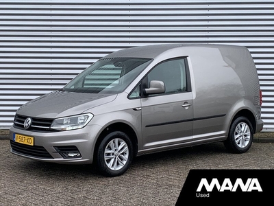 Volkswagen Caddy 2.0 TDI 150pk Automaat L1H1 BMT Exclusive LED Airco CarPlay Cruise Sensoren Navi LMV Verwarmde-Spiegels/Voorruit