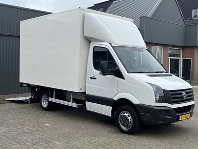 Volkswagen Crafter 46 2.0 TDI 136PK Bakwagen Laadklep Airco Cruise controle Achterruitrijcamera 3-Persoons Telefoonverbinding Euro 6 Bpm vrij voor particulier gebruik !!