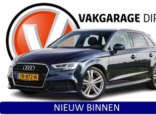 Audi A3 Sportback 1.5 TFSI 150 PK Aut. 2X S-Line ✅ LED ✅ Stoelverwarming ✅ Sportstoelen