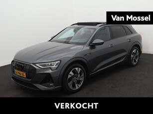 Audi e-tron e-tron 50 Quattro 71 kWh | S-line | Panorama dak | LED | Memory | Stoelverwarming | Cruise Control | Virtual Cockpit | | Getint glas | Elektrische kofferklep |