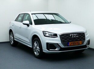 Audi Q2 35 150pk TFSI S Edition. Wit Metallic, Carplay Navi, Clima, Cruise, Stoelverw, Haak 1500kg