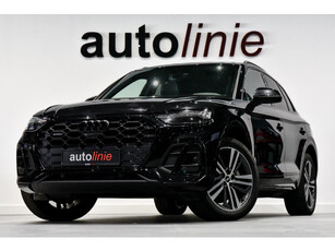 Audi Q5 50 TFSI e quattro 3x S-Line. ACC, HUD, B&O, Dodeh, 360, Keyless, Matrix, Sfeer!