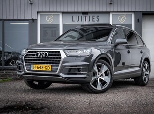 Audi Q7 3.0 TFSI quattro S-Line Full-option Dealer-ond. 2e-eig. Pano-dak I BOSE I Trekhaak I Luchtvering I Matrix I Head-up