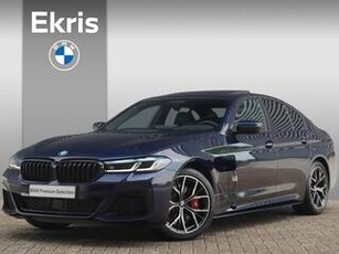 BMW 5-SERIE Sedan 530e | High Executive / M Sportpakket Pro / Schuifdak / Laserlight / Active Cruise Control / Parking Assistant / Comfort Access / HiFi / 19'' LMV