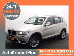 BMW X3 xDrive20i 184pk High Executive Aut- Schuifdak, Navi, Clima, Cruise, Park Assist