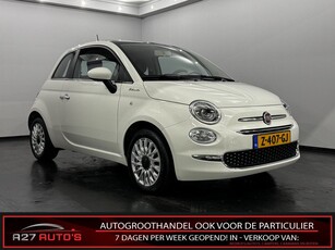 Fiat 500 1.0 Hybrid Dolcevita Half leder, Pano, Clima, Apple carplay