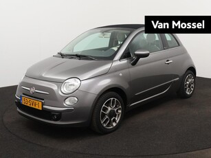 Fiat 500 C 1.2 Lounge | Airco | Lichtmetalen Velgen | Bluetooth | Elektrisch Cabriodak | Automaat |