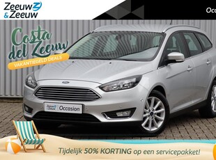 Ford Focus Wagon 1.0 Titanium | Navigatie | Voorruitverwarming | Cruise Control | Parkeersensoren | Climate Control | Apple Carplay/Android Auto |