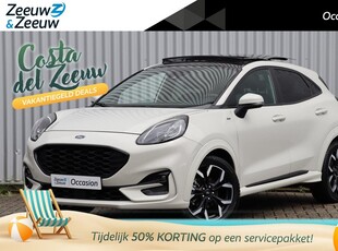 Ford Puma 1.0 EcoBoost Hybrid ST-Line X | Elektrisch Panoramadak | Navigatie | Cruise Control | Parkeersensoren achter | B&O Audio | Privacy Glass | 18